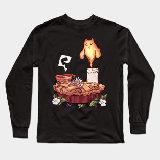 Fantasy Cottagecore - Fire Pie Long Sleeve T-Shirt